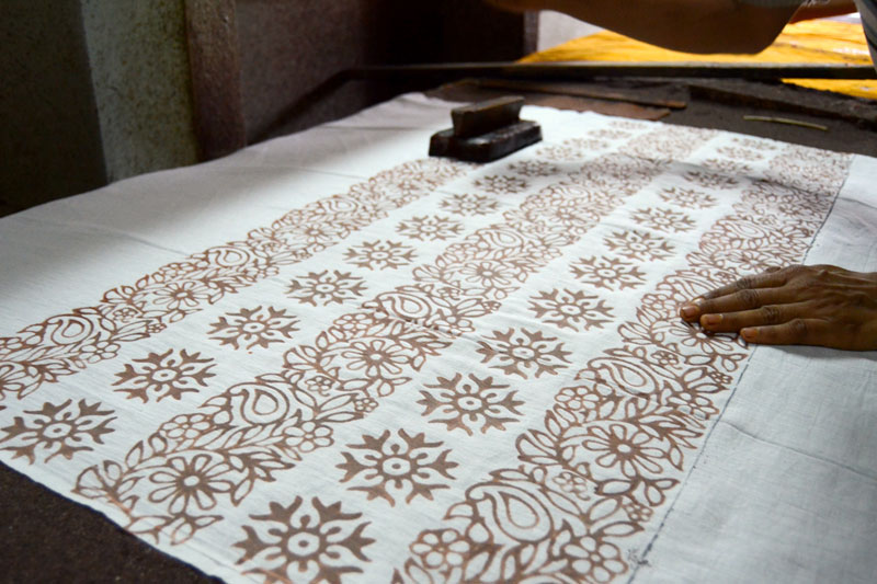 Batik printing process