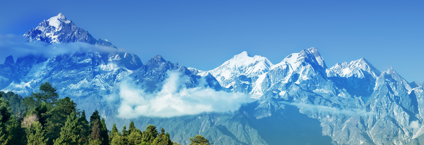 Magnificient Himalaya with Ravangla