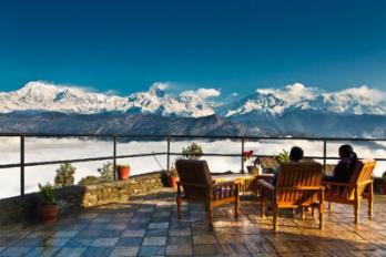 Serenity and Reflection in Pokhara