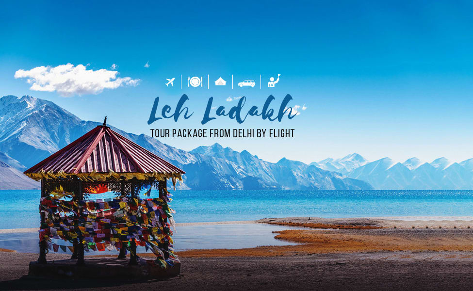 Ladakh with Flight Ex Delhi 5N 6D