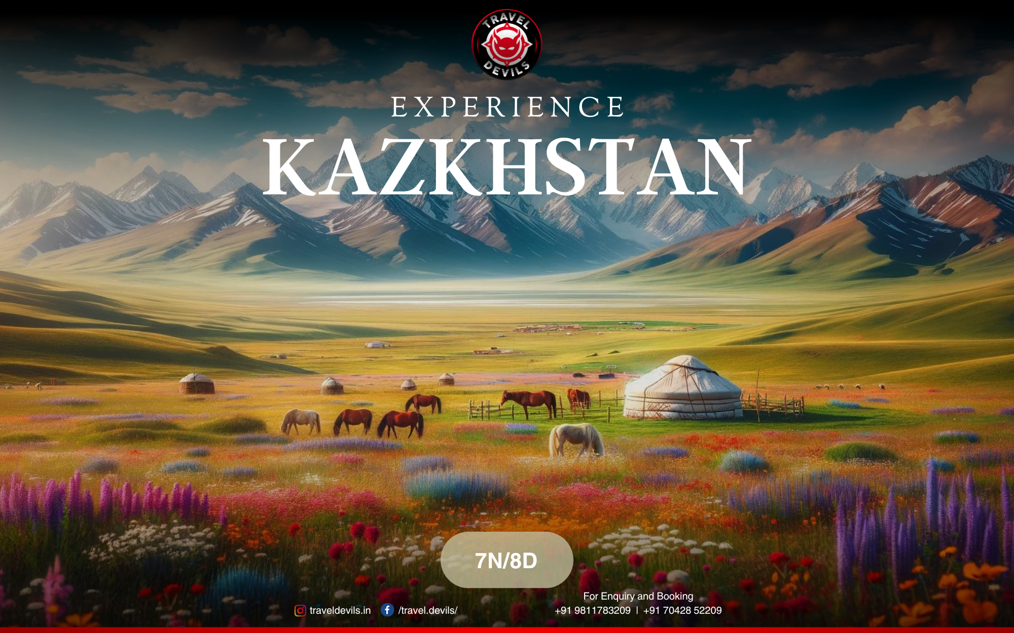 KAZAKHSTAN - 7N8D | TRAVEL DEVILS