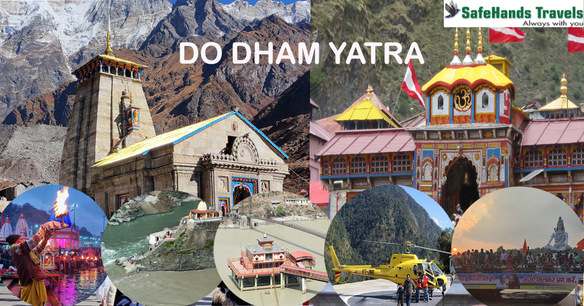 Do Dham Yatra by Helicopter Badrinath and Kedarnath