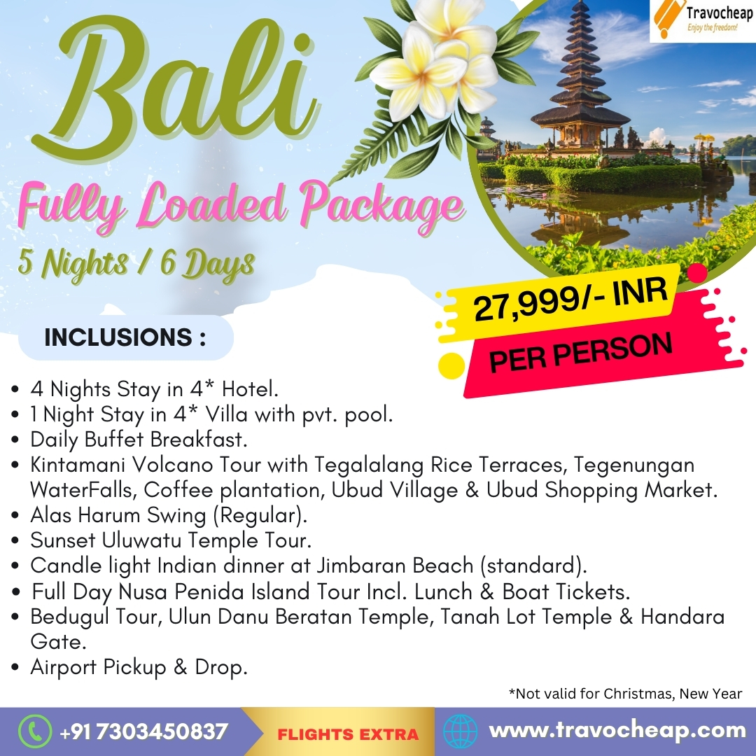 Bali Fully Loaded Package