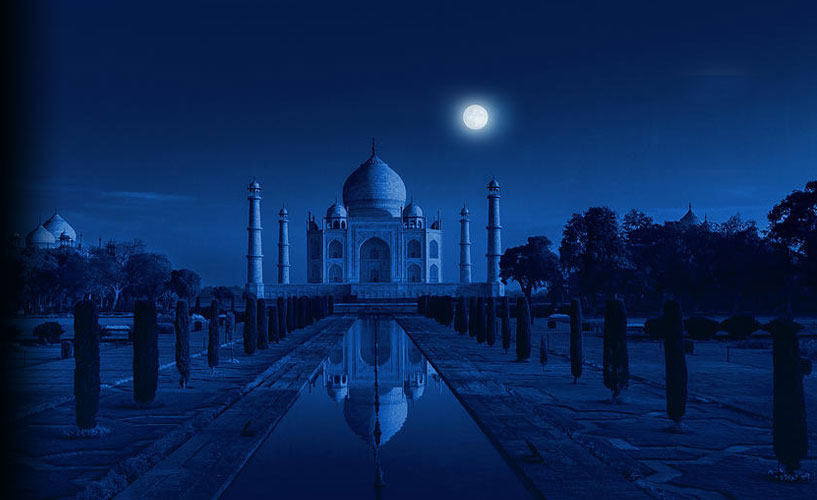 Taj Mahal for Moon Light